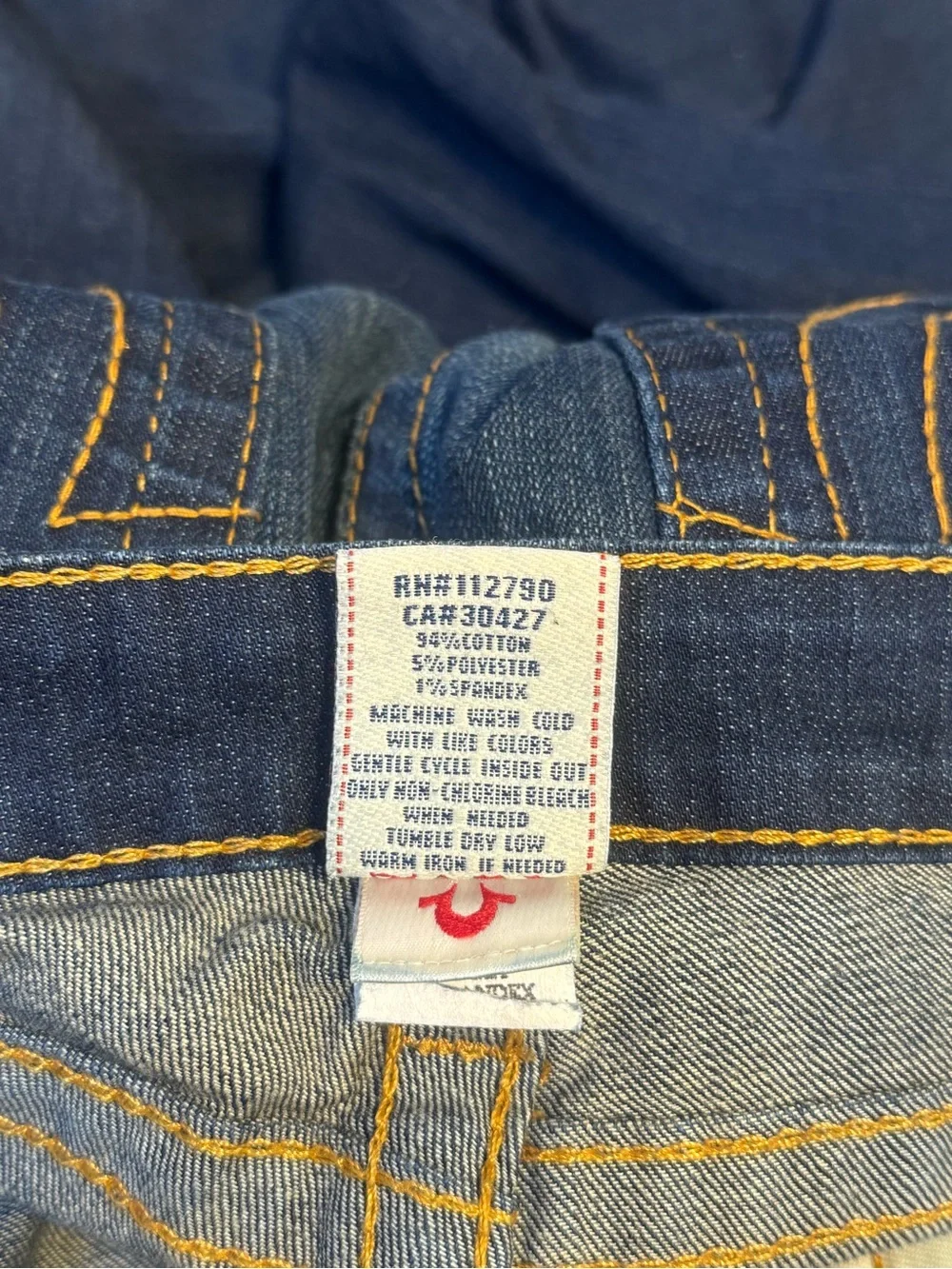 Vintage Y2K Women’s True Religion Flared Jeans - Made In USA Size 31 - Picture 8 of 9